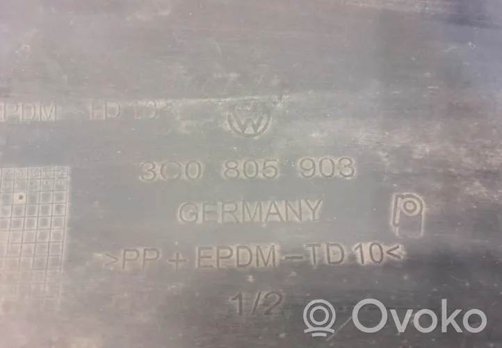 Volkswagen PASSAT B6 Spojler zderzaka przedniego 3C0805903