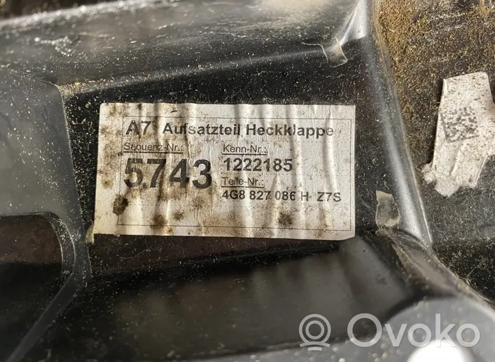 Audi A7 S7 4G Takavalon heijastin 4G8827086H