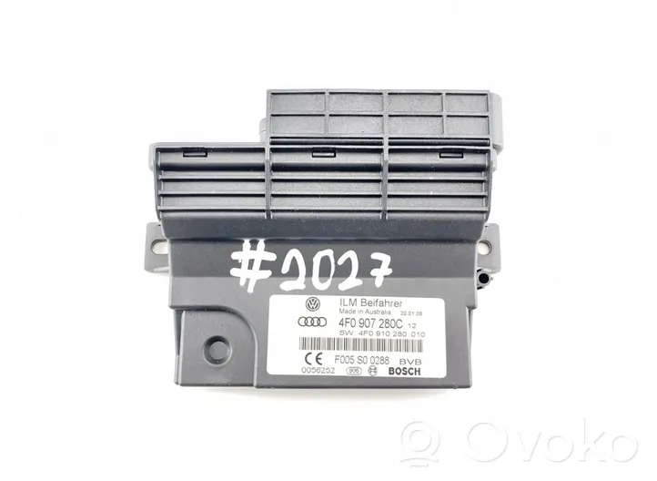 Audi A6 S6 C6 4F Centralina/modulo combustione 4F0907280C