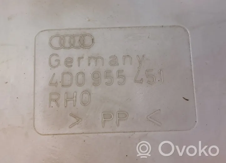 Audi A8 S8 D2 4D Réservoir de liquide lave-glace 4D0955451