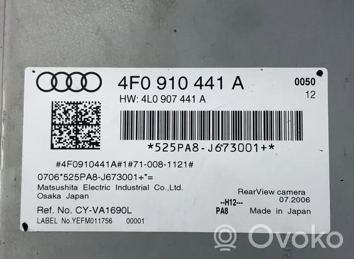 Audi A6 S6 C6 4F Centralina/modulo telecamera 4F0910441A