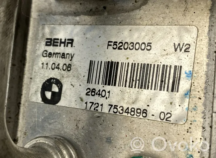 BMW 5 E60 E61 Refroidisseur d'huile de boîte de vitesses 17217534896-02