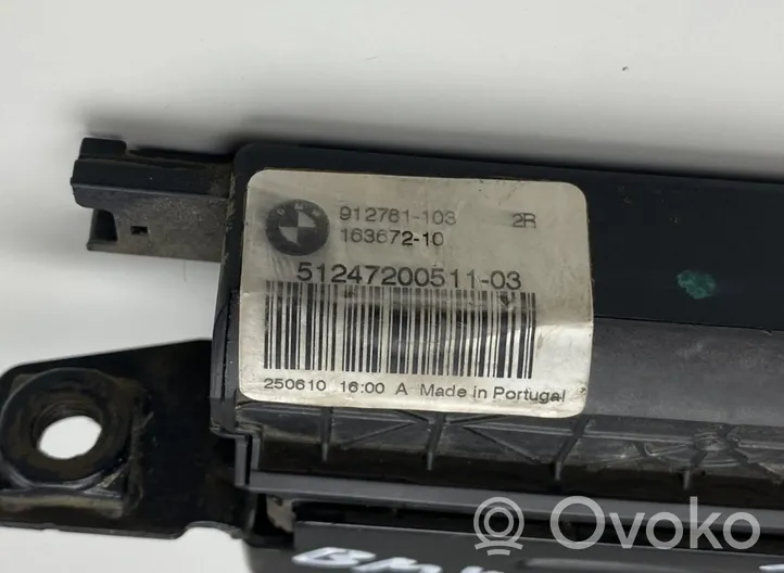 BMW X1 E84 Serrure de loquet coffre 5124720051103