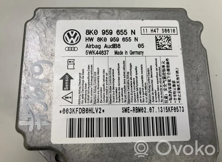 Audi A4 S4 B8 8K Sterownik / Moduł Airbag 8K0959655N