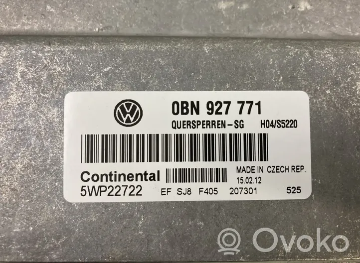 Volkswagen Touareg II Altre centraline/moduli 0BN927771