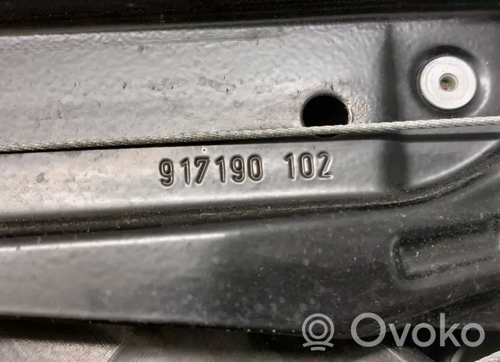 Volkswagen Touareg II Mécanisme manuel vitre arrière 7P6839462