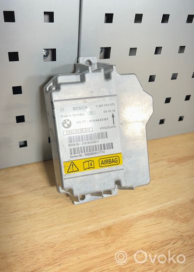 BMW 3 E90 E91 Gaisa spilvenu vadības bloks 9184432