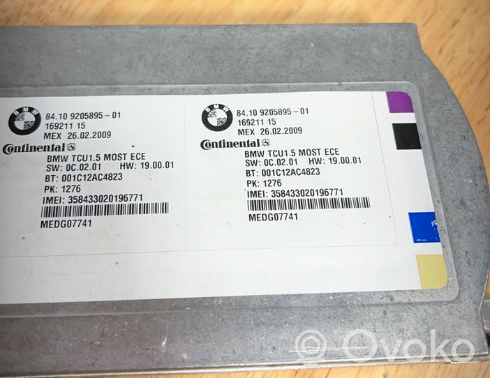 BMW 5 E60 E61 Moduł / Sterownik Bluetooth 9205895