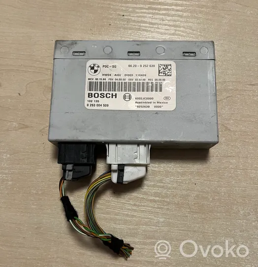 BMW 3 E90 E91 Parkošanas (PDC) vadības bloks 9252639