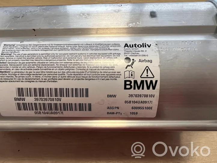 BMW 5 E60 E61 Airbag del pasajero 39703970810