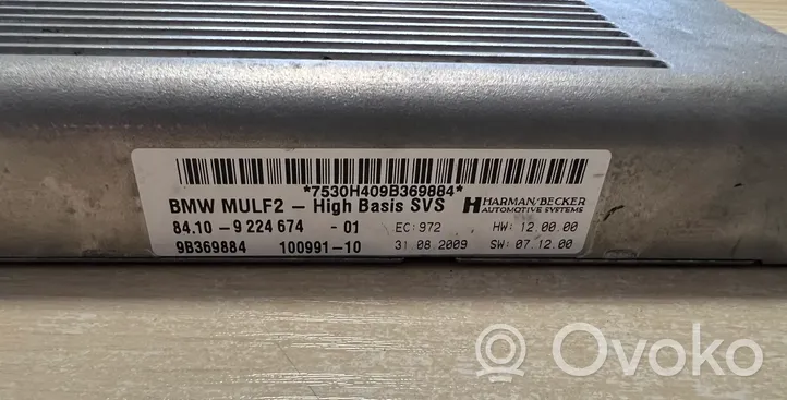 BMW X5 E70 Module unité de contrôle Bluetooth 9224674