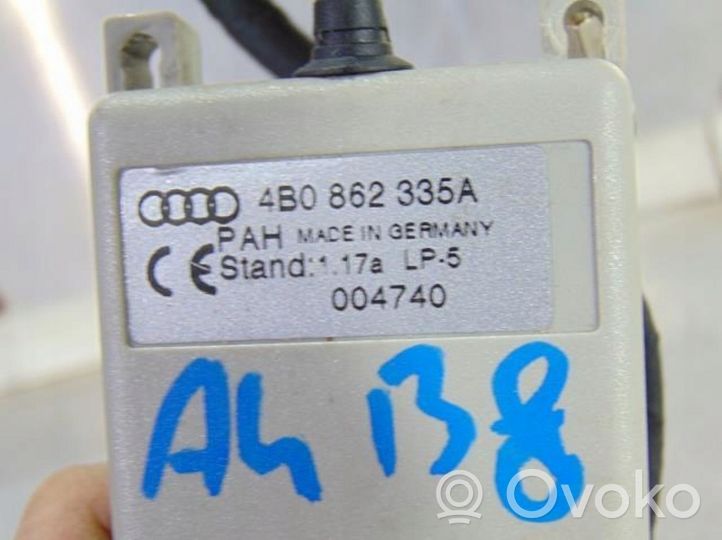 Audi A4 S4 B8 8K Puhelimen käyttöyksikkö/-moduuli 4B0862335A