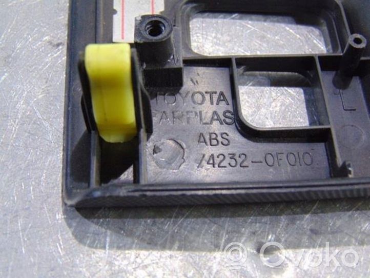 Toyota Corolla Verso E121 Ramka przycisków otwierania szyby drzwi przednich 