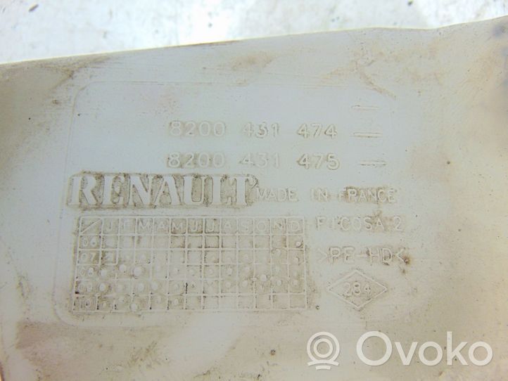 Renault Kangoo II Serbatoio/vaschetta liquido lavavetri parabrezza 8200431474 8200431475