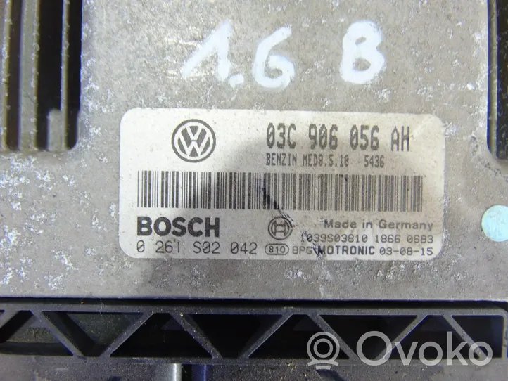 Volkswagen Touran I Engine control unit/module ECU 03C906056AH