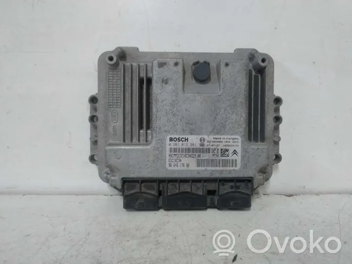 Citroen C4 I Picasso Unité de commande, module ECU de moteur 9664617680