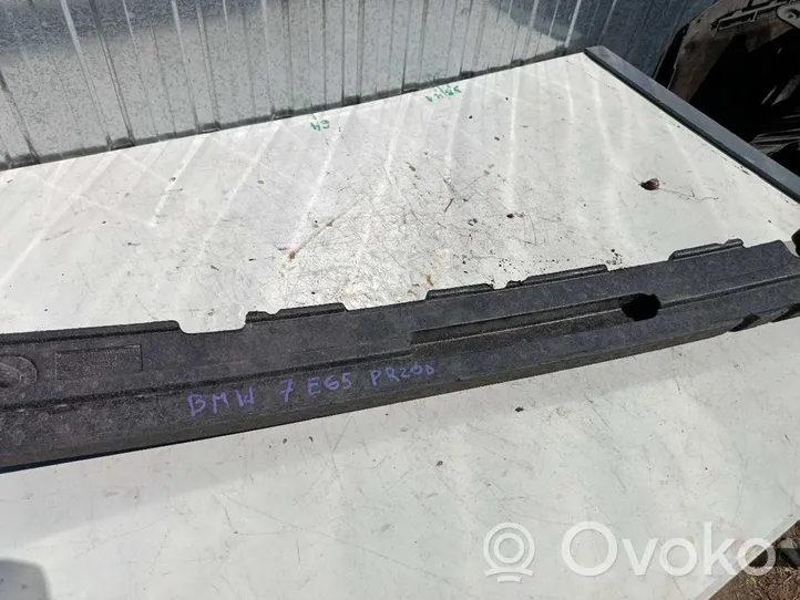 BMW 7 E65 E66 Barra di rinforzo del paraurti anteriore 52758211