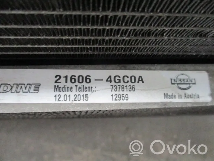 Infiniti Q50 Ventilateur, condenseur de climatisation 