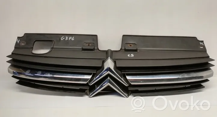 Citroen C5 Maskownica / Grill / Atrapa górna chłodnicy 9636751980