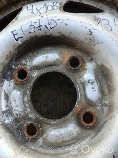 Ford Fiesta R13 steel rim 