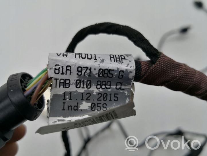 Audi Q2 - Parking sensor (PDC) wiring loom 81A971085G