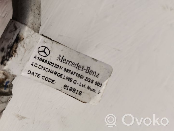 Mercedes-Benz GLE (W166 - C292) Wąż / Przewód klimatyzacji A/C A1668302201