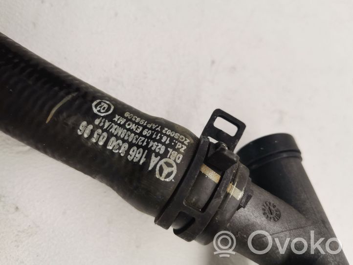 Mercedes-Benz GLE (W166 - C292) Engine coolant pipe/hose A1668300596