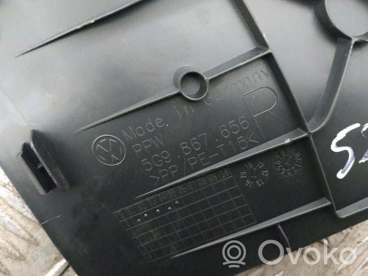 Volkswagen Golf VII Poszycie / Tapicerka tylnej klapy bagażnika 5G9867656