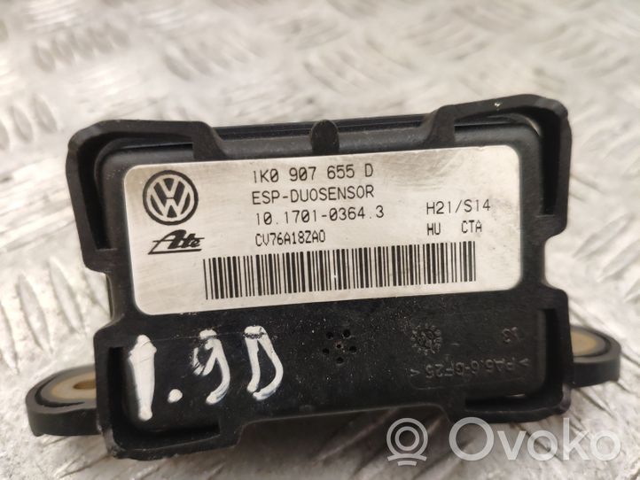 Volkswagen Golf V Czujnik przyspieszenia 1K0907655D