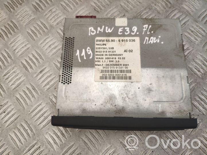 BMW 5 E39 Centralina/modulo navigatore GPS 6915036