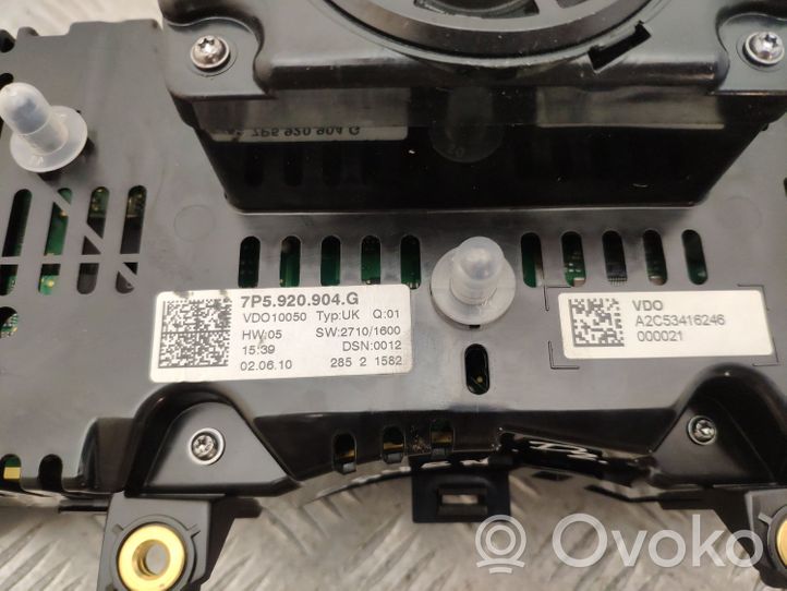 Porsche Cayenne (92A) Tachimetro (quadro strumenti) 7P5920904G