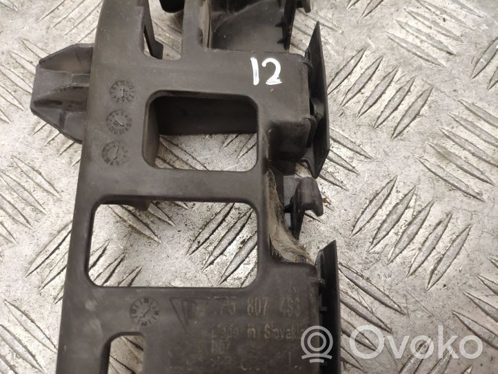 Porsche Cayenne (92A) Staffa angolare del supporto di montaggio del paraurti 7P5807483