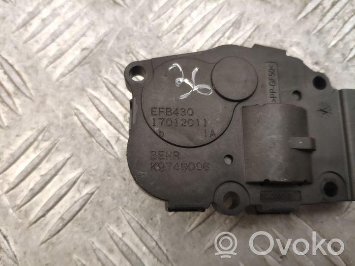 BMW 7 F01 F02 F03 F04 Attuatore/motore della valvola del collettore di aspirazione EFB430