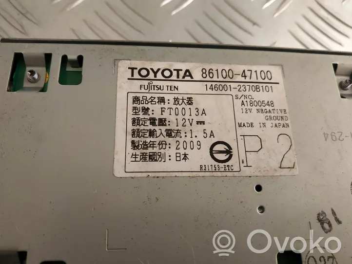Toyota Prius (XW30) Wzmacniacz audio 8610047100