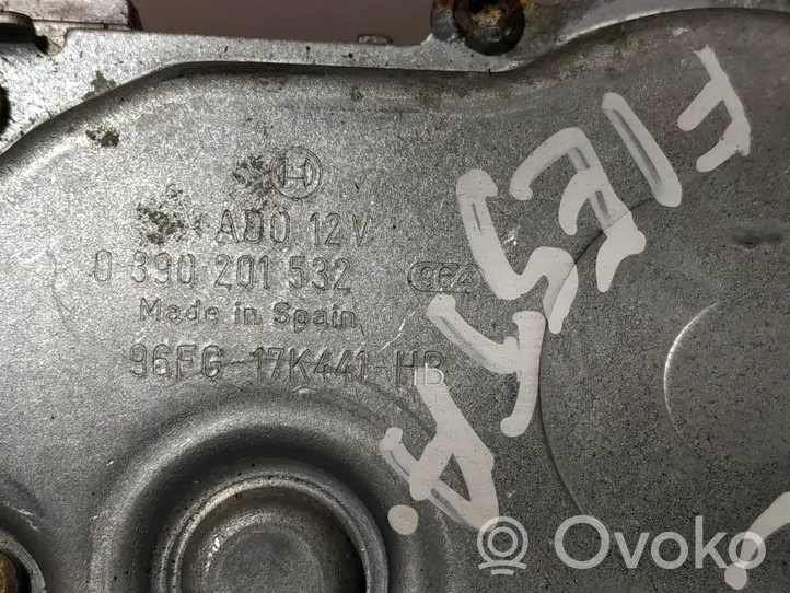 Ford Fiesta Aizmugurējā loga tīrītāja motoriņš 96FG17K441HB