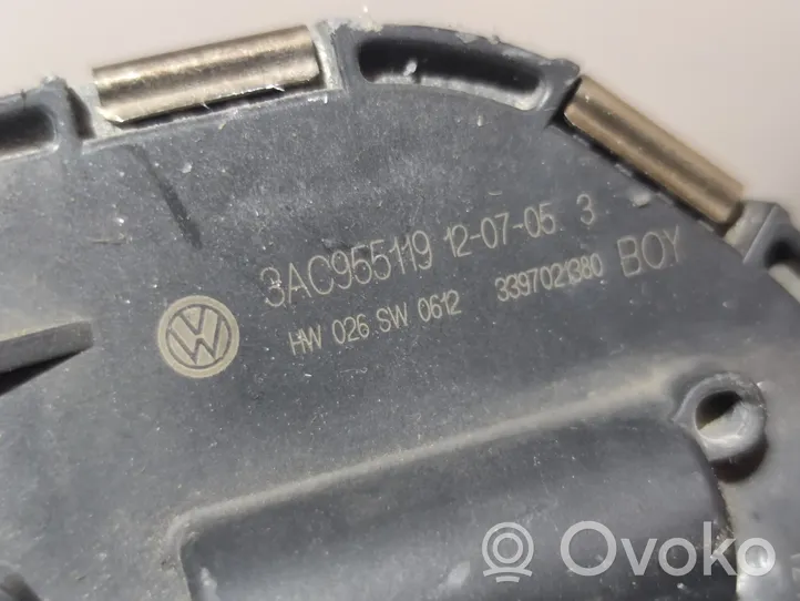 Volkswagen PASSAT B7 Двигатель стеклоочистителей 3AC955119