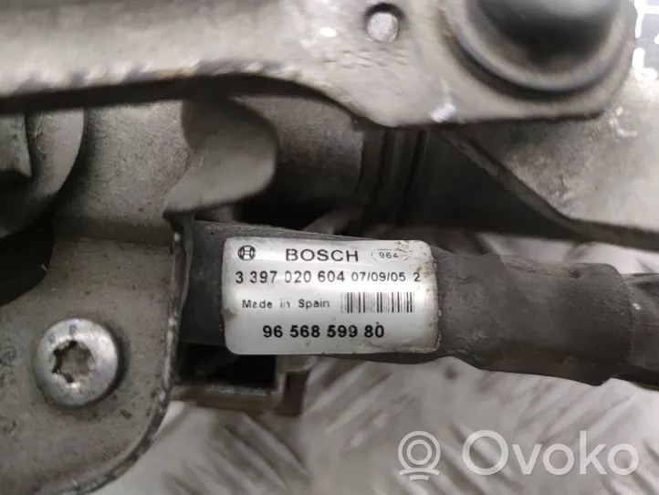 Peugeot 407 Etupyyhkimen vivusto ja moottori 3397020604