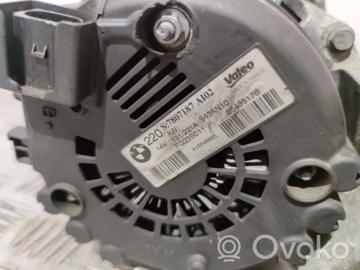 BMW 5 GT F07 Generator/alternator 7807187