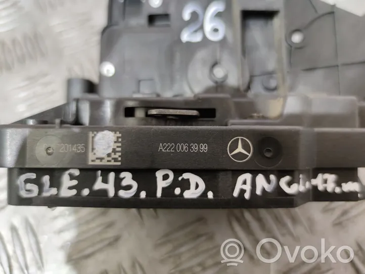 Mercedes-Benz GLE AMG (W166 - C292) Priekinė durų spyna A0997201435