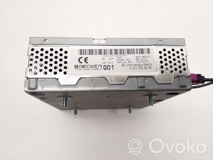 Mercedes-Benz CLS C219 Amplificatore A2118706689