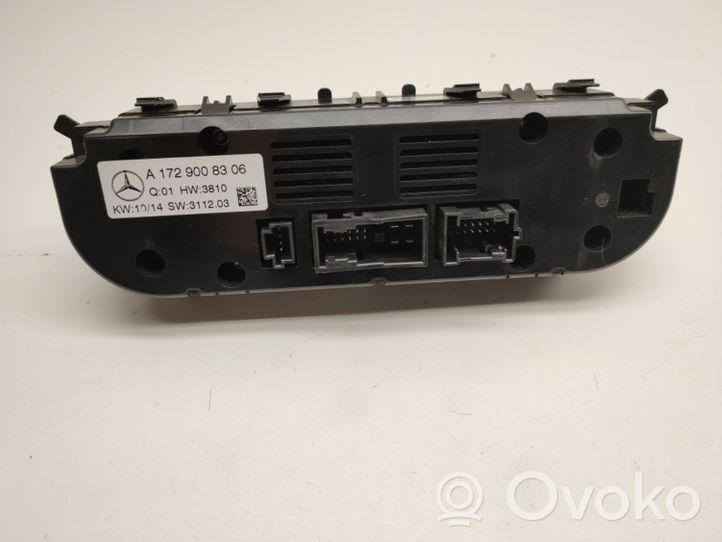 Mercedes-Benz SLK R172 Module unité de contrôle climatisation A1729008306