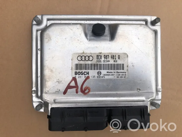 Audi A4 S4 B6 8E 8H Centralina/modulo del motore 8E0907401Q