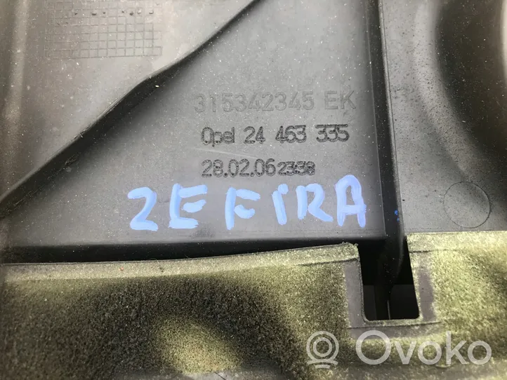 Opel Signum Couvercle cache moteur 315342345