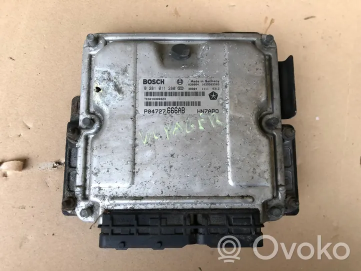 Chrysler Grand Voyager IV Calculateur moteur ECU P04727666AB