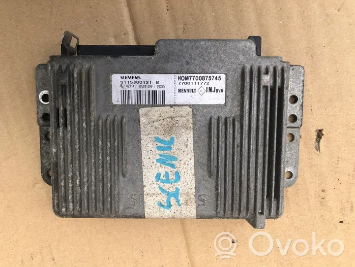 Renault Scenic I Sterownik / Moduł ECU 7700111772