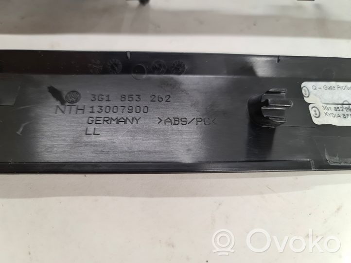 Volkswagen PASSAT B8 Sliding door card 3G1853262