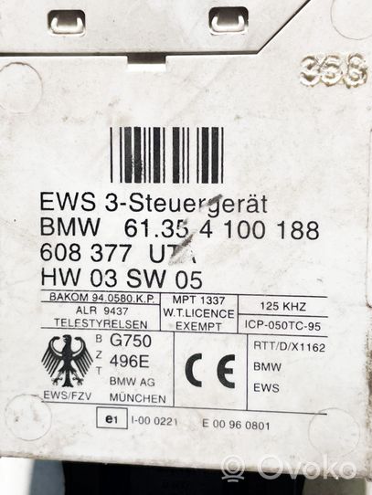 BMW 5 E39 Dzinēja vadības bloks 4100188
