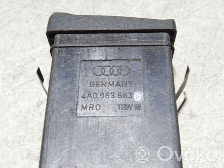 Audi A6 S6 C4 4A Interruptor de calefacción del asiento 4A0963563