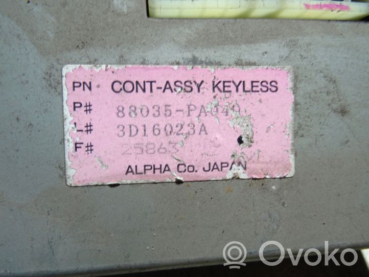 Subaru Forester SG Centralina/modulo keyless go 88035PA040