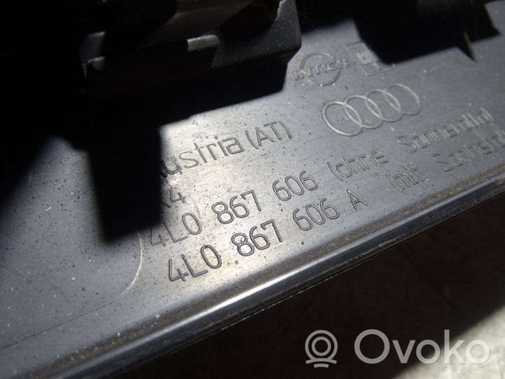 Audi Q7 4L Poszycie / Tapicerka tylnej klapy bagażnika 4L0867606
